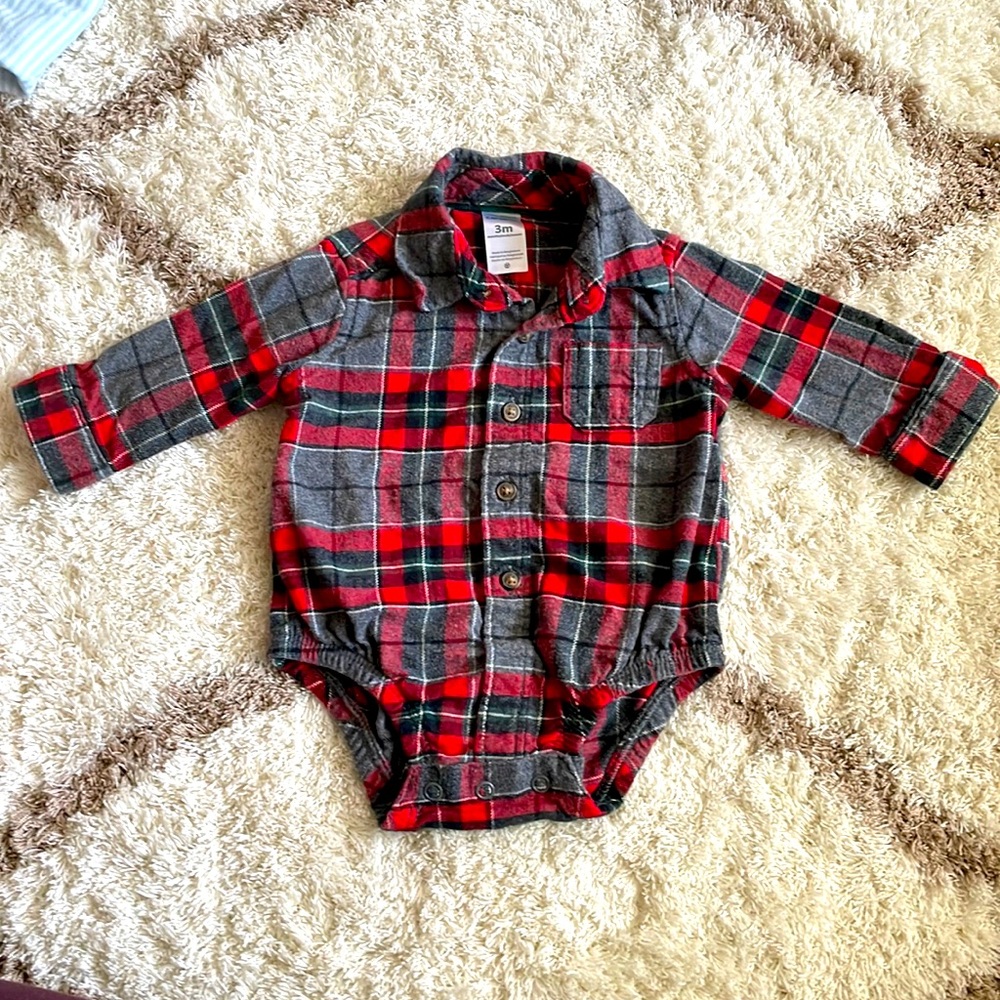 Carter’s Plaid Flannel Button-Down